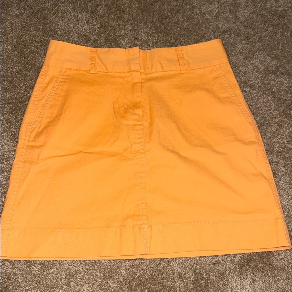 Vineyard Vines Mini Skirt - Orange- Size 0. B3